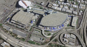 Los Angeles Convention Center Aerial View