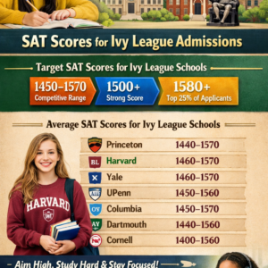 SAT Score to Prepare for Ivy League Admissions