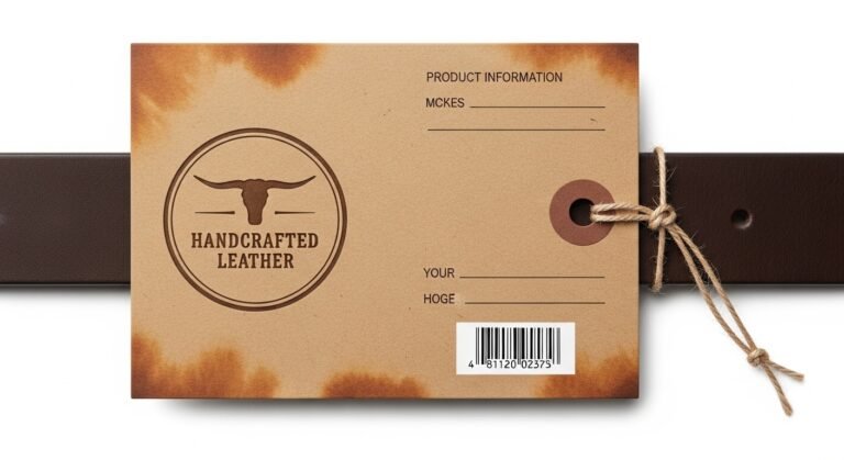 High-Impact Custom Belt Tags for Professional Brand Visibility