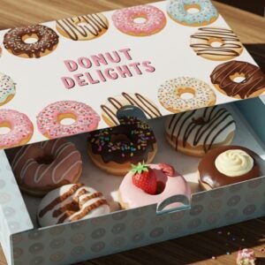 Custom Donut Boxes: Enhance Presentation and Protect Your Products