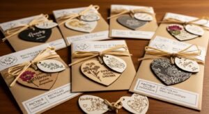 Custom Heart Tags for Gifts and Retail