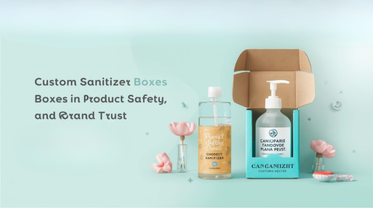 Custom Sanitizer Boxes Role in Product Safety and Brand Trust