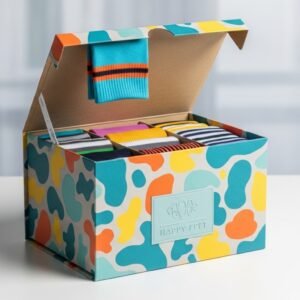 Custom Socks Boxes Solutions for Wholesale and Retail Needs