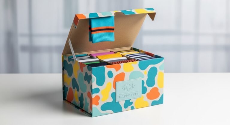 Custom Socks Boxes Solutions for Wholesale and Retail Needs