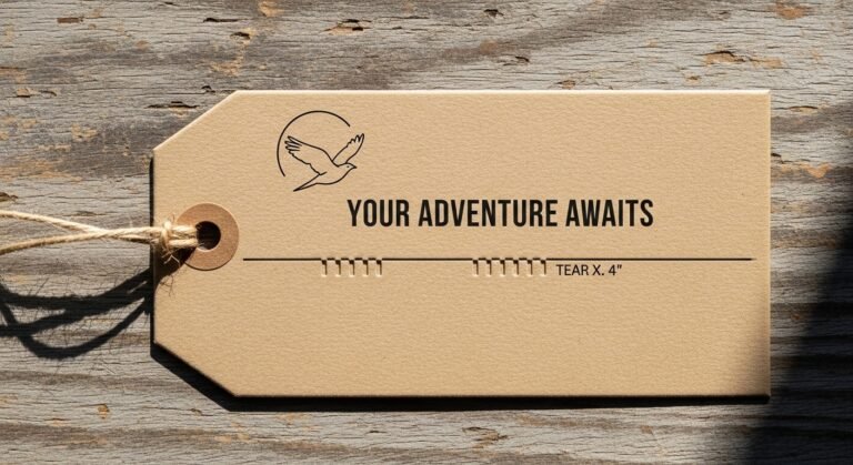 High-Quality Custom Tear-Off Tags Design 