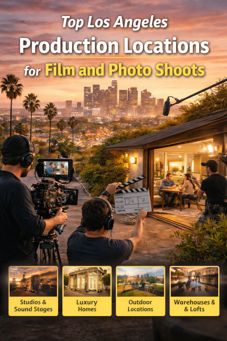 Los Angeles Production Locations for Film and Photo Shoots