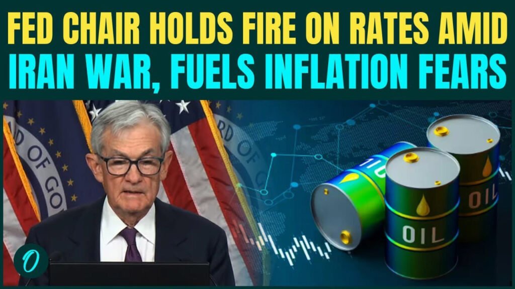 Fed Powell response Iran war oil shock shapes rate path amid global uncertainty