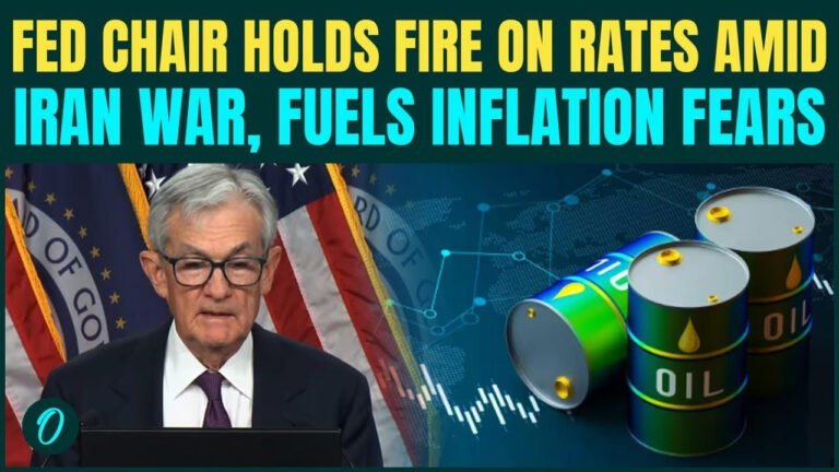 Fed Powell response Iran war oil shock shapes rate path amid global uncertainty