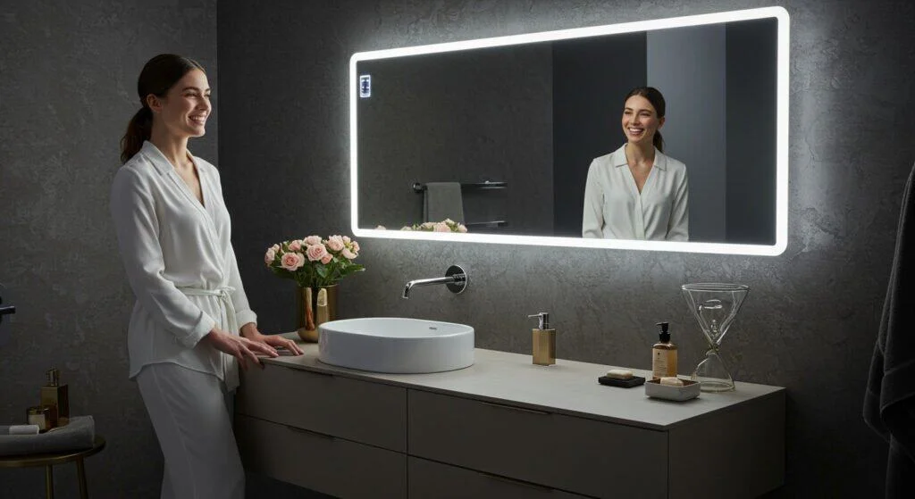 How Bathroom Mirror Lights Improve Your Daily Grooming Routine