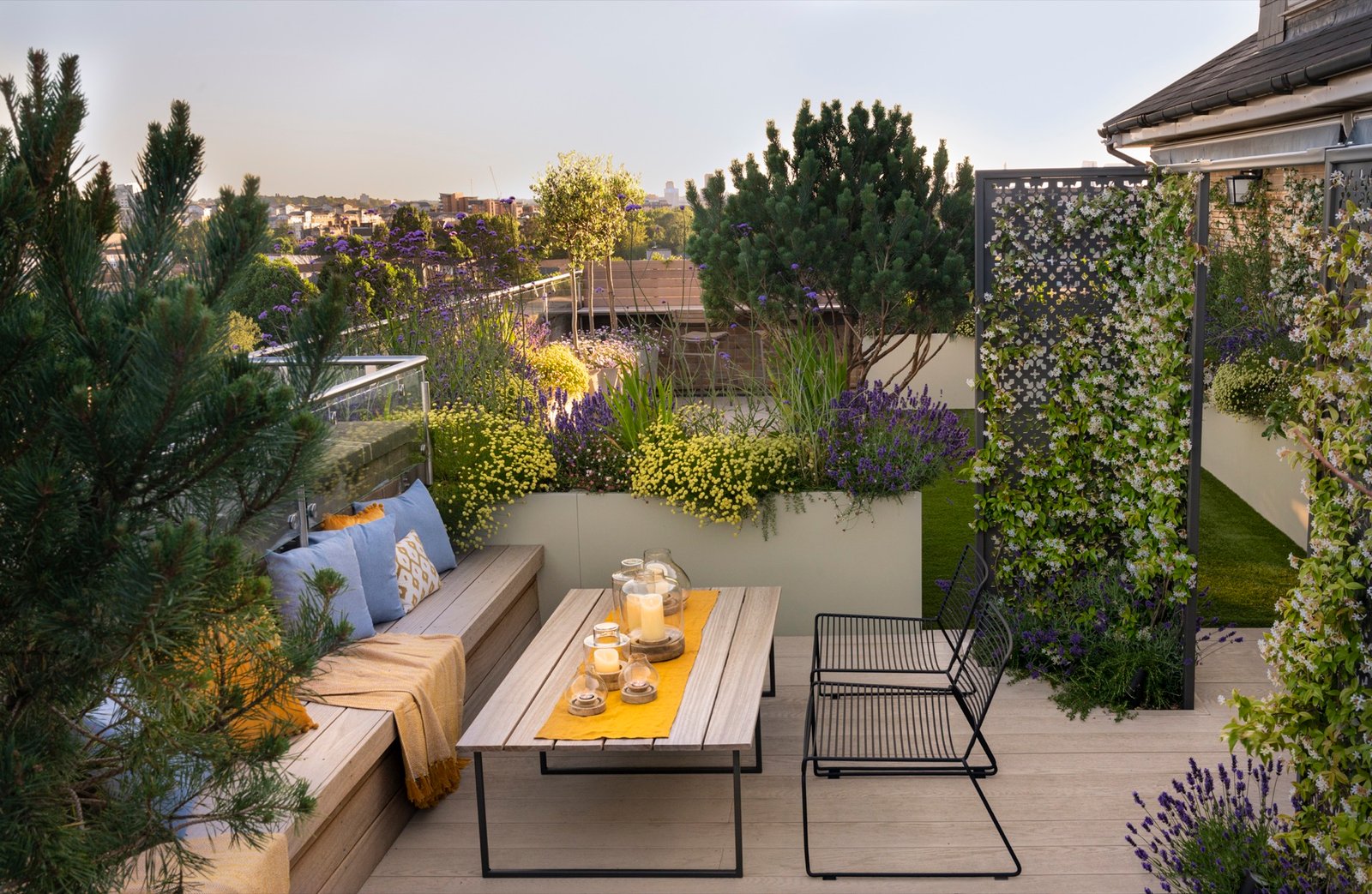 How to Design a Luxury Terrace Around Capped Decking Details
